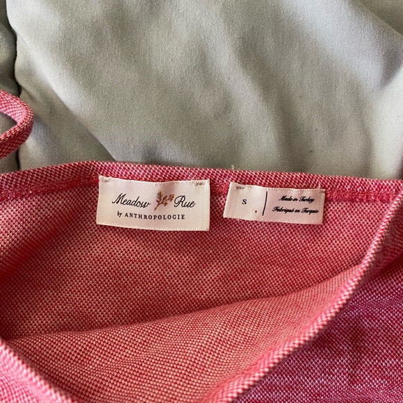 Anthropologie Pink Strappy Tank - Picture 3 of 5